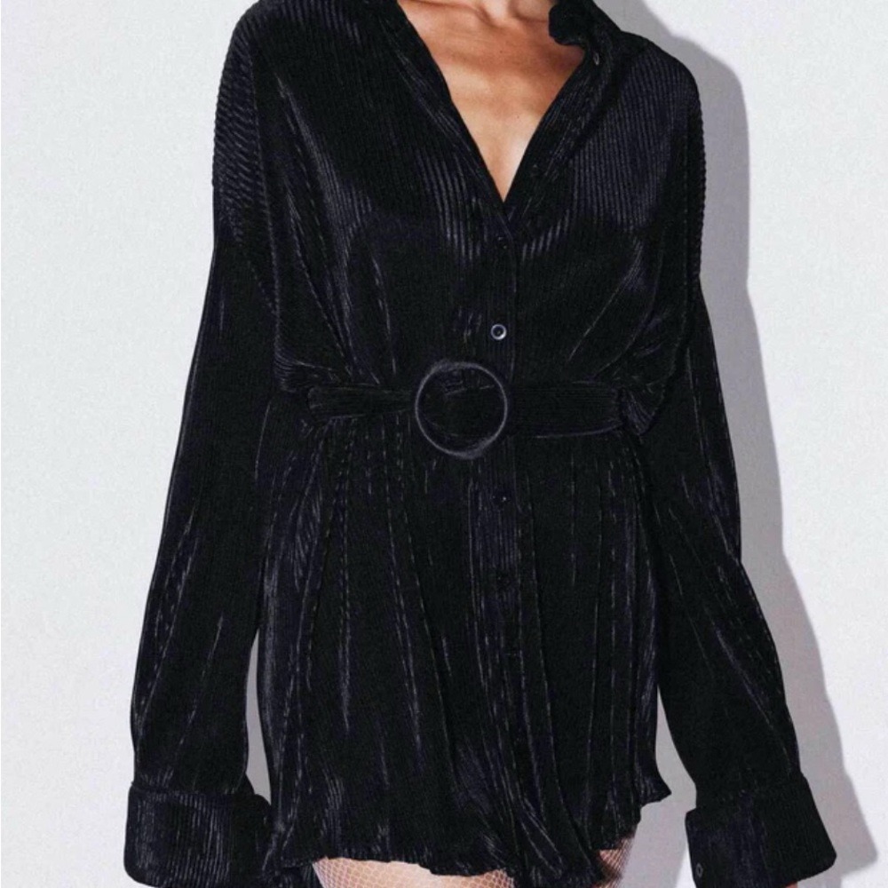 NWT Princess Polly Edena Mini Dress - Black - US 10 | Silky, Chic & Flattering ✨
